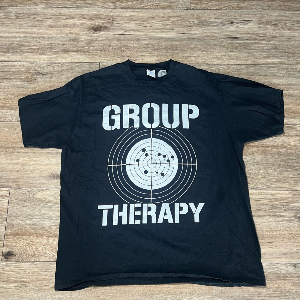 Group Therapy Shooting Range Tee Black XXL Excellent Condition